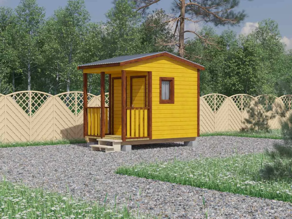 Хозблок для дачи Агата-3 (С)